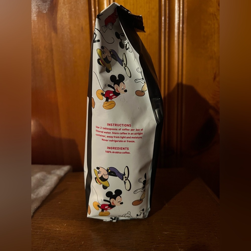 Joffrey’s Disney Mickey Mouse Classic Blend Medium Roast Ground Coffee-NEW - Picture 2 of 3